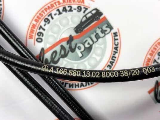 A166880130264, A 166 880 13 02 64 Трос замка капота передний