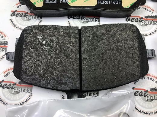 A0004207200, A 000 420 72 00 Колодки гальмівні передні Mercedes CLA C118 / A W177 / B W247