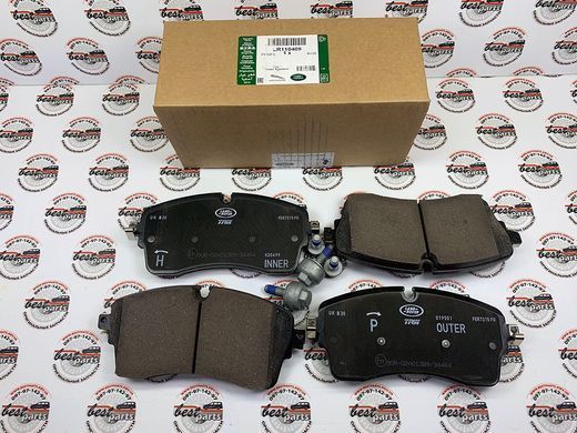 LR110409 Колодки тормозные передние Range Rover Vogue L405 / Sport L494 / Land Rover Discovery 5 L462