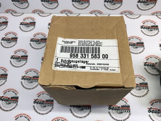 95833158300, 958 331 583 00 Подшипник задней ступицы Porsche Cayenne 958
