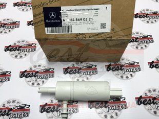 A1648690221, A 164 869 02 21 Насос (моторчик) омывателя фар Mercedes ML/GLE W164/W166 / GL/GLS X164/X166 / R W251