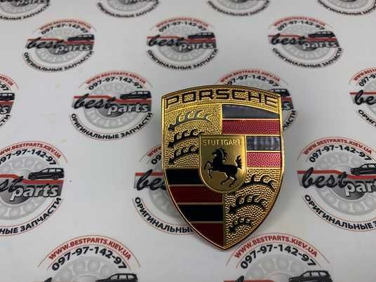 9P1853601, 9P1 853 601 Значок капота Porsche Cayenne 958 / 9YA