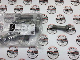 A0009905407, A 000 990 54 07 Болт колесный Mercedes GLA X156 / ML/GLE W164/W166/C292 / GLS X166 / GLK X204 / E W213 / CL C216 / S C217/W221/W222 / Maybach W240 / GLC X253 / AMG-GT X290 / G W463