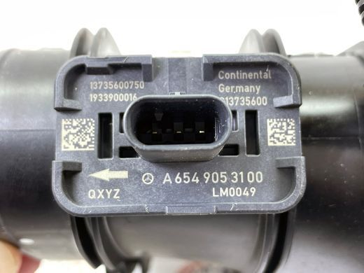 A6549053100, A 654 905 31 00 Витратомір повітря Mercedes M654 / M656 / GLE W167/C167 / GLS X167 / C W206 / E W213/W214/C238 / S W223 / CLE C236 / GLC X254 / CLS C257 / G W465