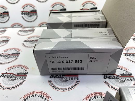 12120037582, 12 12 0 037 582 Свічка запалювання BMW N55 / 1 E82/E88/F20/F21 / 2 F22/F23 / 3 E90/E91/E92/E93/F30/F31/F34/F35 / 4 F32/F33/F36 / 5 F07/F10/F11/F18 / 6 F06/F12/F13 / 7 F01/F02 / X1 E84 / X3 F25 / X4 F26 / X5 E70/F15 / X6 E71/F16