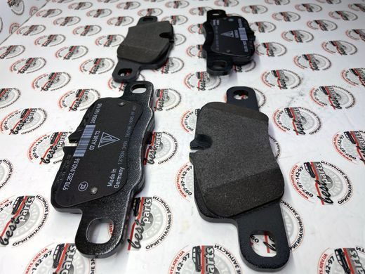 97035294908, 970 352 949 08 Колодки тормозные задние Porsche Panamera 970