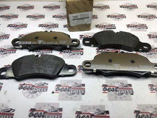 99735193806, 997 351 938 06 Колодки тормозные передние Porsche 911 Carrera 997-2