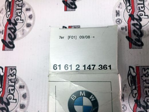 61612147361, 61 61 2 147 361 Стеклоочистители (Дворники) передние к-т 5 F07 / 7 F01/F02/F04