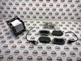 3W0698451J, 3W0 698 451 J Колодки гальмівні задні Bentley Continental