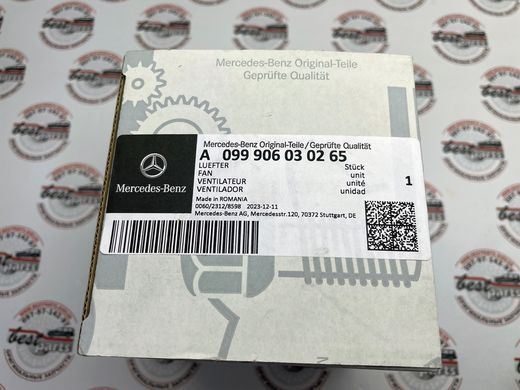 A099906030265, A 099 906 03 02 65 Мотор обдування водійського сидіння Mercedes GLE W166 / GLS X166 / C W205 / E C238 / GLC X253 / EQC N293 / V W447/W448 / G W463