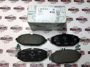 A0084202820, A 008 420 28 20 Колодки тормозные передние Mercedes C W205 / E W213 / GLC X253