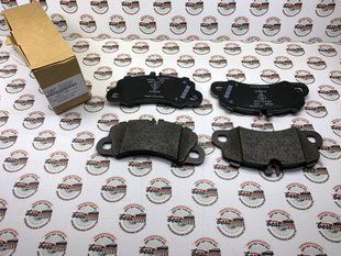 95B698151AQ, 95B 698 151 AQ Колодки тормозные передние Porsche Macan 95B-2
