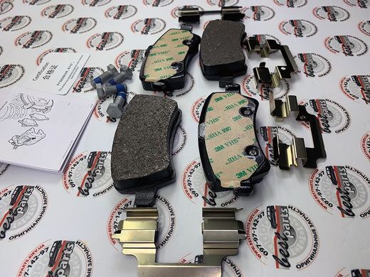 31445796 Колодки тормозные задние Volvo XC60 (-17) / V70 (-16) / V60 CC (-18) / V60 (-18) / S60 (-18) / S80 (-16)
