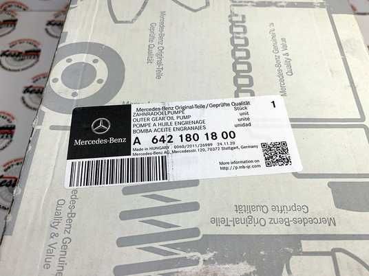 A6421801800, A 642 180 18 00 Маслонасос Mercedes M642 / GLE W166