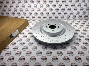 A1664210512, A 166 421 05 12 Диск тормозной передний AMG Mercedes ML/GLE W166 / GL X166
