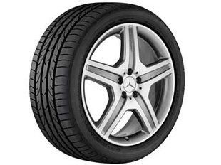 A16640100007X21, A 166 401 00 00 7X21 Диск колесный AMG R20 (8.5Jx20xET52) "Серый титан" Mercedes ML/GLE W166 / GL/GLS X166