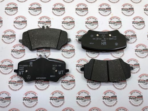 A0004236801, A 000 423 68 01 Колодки тормозные задние Mercedes EQE X294/V295 / EQS X296/V297