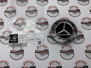 A16740159009040, A 167 401 59 00 9040 Колпак ступицы черный декоративный Mercedes GLE W167 / GLS X167