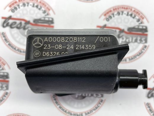 A0008208112, A 000 820 81 12 Мотор приводу (Актуатор) лючка бензобака Mercedes CLA C118 / A W177 / AMG-GT C192 / E W214 / SL R232 / EQB X243 / GLA H247 / B W247 / / V W447 / Sprinter W907