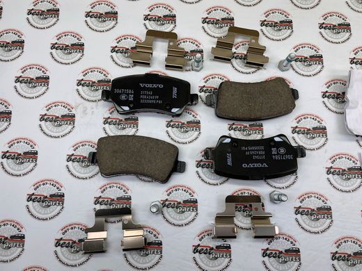 32373176 Колодки тормозные задние Volvo XC70 (-16) / V70 (-16) / S80 (-16)