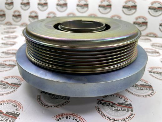 11238679073, 11 23 8 679 073 Шкив коленвала (коленчатого вала) BMW B47 / B48 / 1 F20/F21 / 2 F22/F23/F44/G42 / 3 F30/F31/F34/G20/G21/G28 / 4 F32/F33/F36/G22/G23/G26 / 5 G30/G31/G38 / 7 G11/G12 / X3 G01/G08 / X4 G02 / X5 F15/G05/G18/ / X6 G06 / Z4 G29