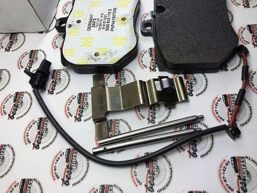 3W0698151AB, 3W0 698 151 AB Колодки гальмівні передні, керамічні Bentley Continental