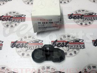 36236798726, 36 23 6 798 726 Датчик давления воздуха в колесах RDC BMW 1 E88/E82 / 3 E90/E92/E93 / 5 E60/F07/F10 / 6 E63/E64/7 E65 / 7 F01/F02/F04 / X3 E83 / X5 E70 / X6 E71 / Z4 E85/E86/E89