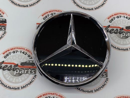 B66470200, B 664 702 00 Ковпак ступиці чорний Mercedes