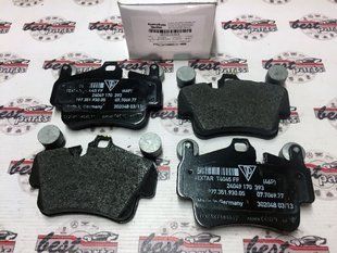 99735193905, 997 351 939 05 Колодки тормозные задние Porsche 911 Carrera 997-1/997-2 / Boxster 987/987-2/ Caymann 987C/987C2