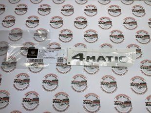 A2178171600, A 217 817 16 00 Наклейка крышки багажника "4matic" Mercedes GLE W166/C292 / CLS C218 / S C217/W222/W223