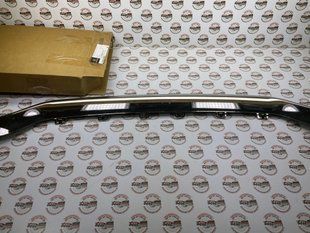 A1668851701, A 166 885 17 01 Накладка заднього бампера декоративна хромована Mercedes ML / GLE W166 / GL / GLS X166