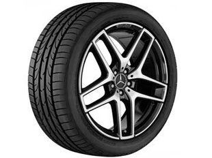 A29240129007X23, A 292 401 29 00 7X23 Диск колесный AMG R21 (10Jx21xET52.5) черный полированный Mercedes GLE C292