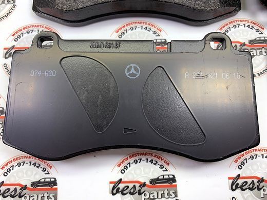 A0044208020, A 004 420 80 20 Колодки гальмівні передні Mercedes E W211 / CL С216 / CLS C219 / S W221 / SL R230