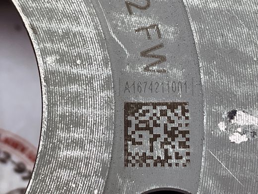 A167421100107GZ64, A 167 421 10 01 07GZ64 Диск гальмівний передній Mercedes GLE W167/C167/GLS X167
