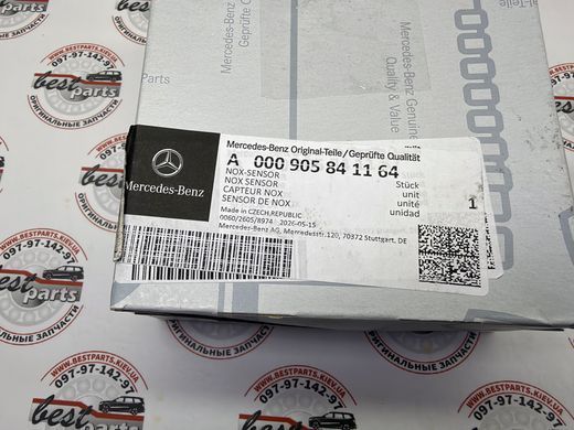 A000905841164, A 000 905 84 11 64 Датчик NOX каталізатора Mercedes S W222 / V W447 / Sprinter W906