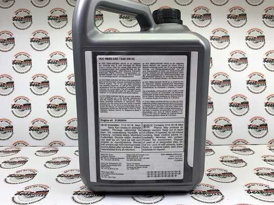 31392924 Масло моторное Engine OIL 0W-20 4л Volvo