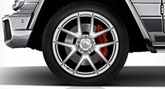 A46340104007X15, A 463 401 04 00 7X15 Диск колесный AMG R21 (10Jx21xET45) кованный серебристый полированный (Edition 463) Mercedes G W463
