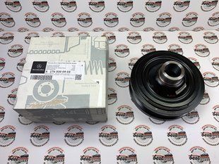 A2760300903, A 276 030 09 03 Шкив коленчатого вала (коленвала) Mercedes M276 / GLE W166 / GLS X166 / C W204 / GLK X204 / E C207/W212 / CLS C218 / S W221/W222 / SL R231 / R W251