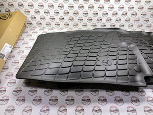 A16768063069G33, A 167 680 63 06 9G33 Коврики салона резиновые передние черные Mercedes GLE W167/C167 / GLS X167