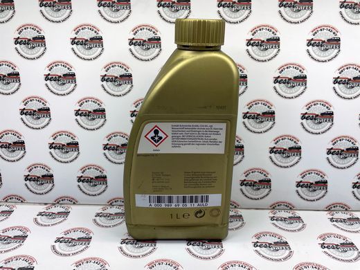 A000989690511, A 000 989 69 05 11 Масло трансмиссионное АКПП 7G-Tronic коробки автомат 1л (236.15) Mercedes GA 722.9 / ML W164/W166 / GL X164/X166 / C W203/W204 / E C207/W211/W212 / CLK C209 / CL C216 / CLS C218/C219 / S W220/W221/W222 / SL R231 / R W251