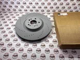 A167421100107, A 167 421 10 01 07 Диск тормозной передний Mercedes GLE W167/C167 / GLS X167