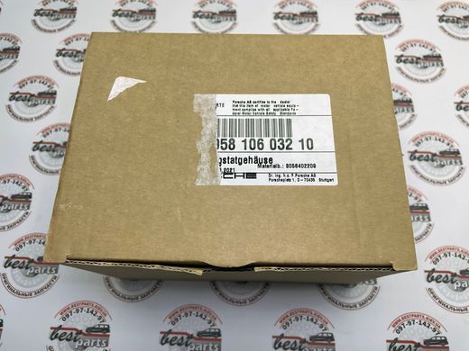 95810603210, 958 106 032 10 Корпус термостат з термостатом в зборі Porsche Cayenne 958