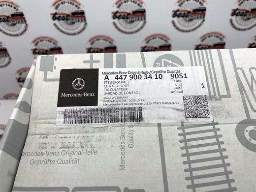 A44790034109051, A 447 900 34 10 9051 Перемикач підрульовий у зборі, чорний Mercedes V W447