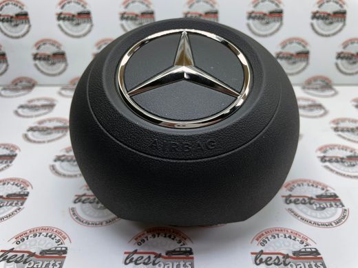 A0008605204, A 000 860 52 04 Подушка безопасности рулевого колеса Airbag AMG черная Mercedes AMG черная USA Mercedes AMG-GT X290/C192 / C W206 / CLE C236 / E W213/W214 / EQE X294/V295 / EQS V297 / G W465 / GLE W167/C167 / GLS X167 / GLC X254 / S W223 / SL