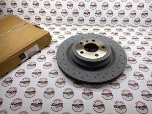 A1664230412, A 166 423 04 12 Диск тормозной задний Mercedes GLE W166