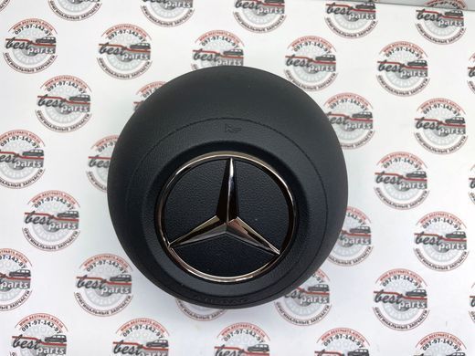 A00086052049116, A 000 860 52 04 9116 Подушка безопасности рулевого колеса Airbag AMG черная USA Mercedes AMG-GT X290/C192 / C W206 / CLE C236 / E W213/W214 / EQE X294/V295 / EQS V297 / G W465 / GLE W167/C167 / GLS X167 / GLC X254 / S W223 / SL R232