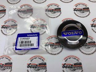31400453 Ковпак колісної маточини чорний мат Volvo XC90 (-14) / XC70 (-16) / XC60 (-17) / V70 (-16) / V60 CC (-18) / V60 (-18) / V40 CC (-19) / V40 (-19) / S60 CC (-18) / S60 (-18) / S80 (-16) / C30 (-13)
