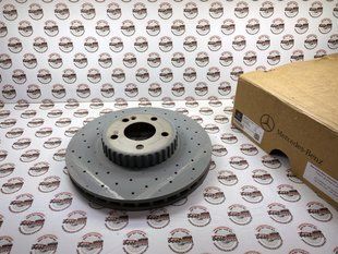 A0004212112, A 000 421 21 12 Диск тормозной передний Mercedes C W205