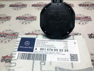 A0014760532, A 001 476 05 32 Клапан регенерації паливних парів Mercedes CLA C117 / GLA X156 / ML W166 / GL X166 / SLK R172 / A W176 / C W204/W205 / GLK X204 / E C207/W212 / CL C216 / CLS C218 / S W221/W222 / SL R231 / B W242/W246 R W251 / G W463