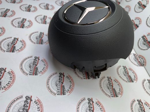 A0008608802, A 000 860 88 02 Подушка безпеки рульового колеса Airbag AMG чорна Mercedes AMG-GT X290/C192 / C W206 / CLE C236 / E W213/W214 / EQE X294/V295 / EQS V297 / G W465 / GLE W167/C167 / GLS X167 / GLC X254 / S W223 / SL R232